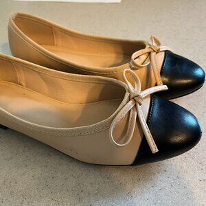 Cap Toe Flats